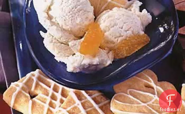 Tortitas de Limón y Nuez Moscada con Glaseado de Limón