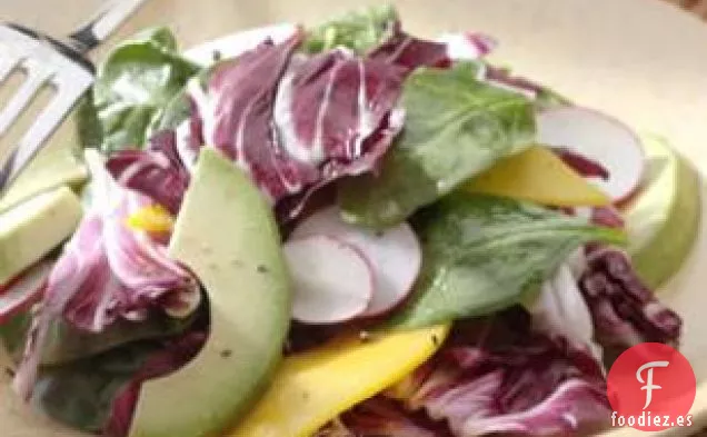 Ensalada de Espinacas, Aguacate y Mango