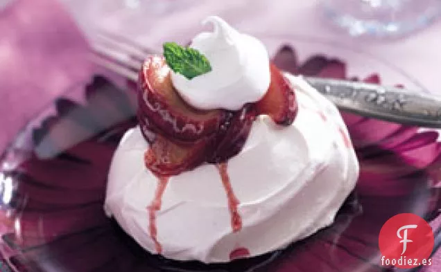 Pavlovas de Ciruela con Especias