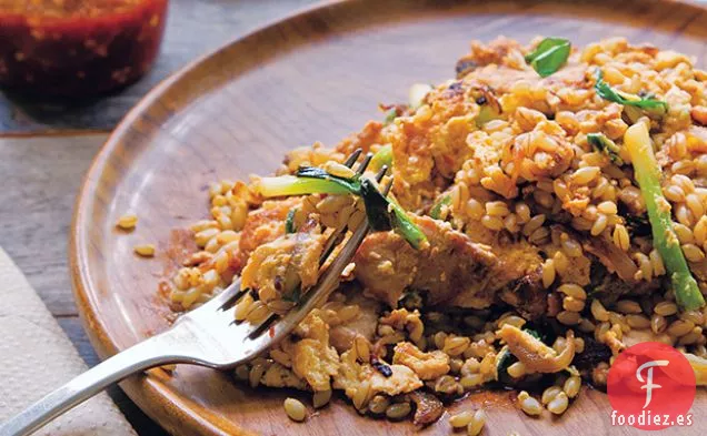 Yam Kai (Huevos Tailandeses) con Granos Sobrantes