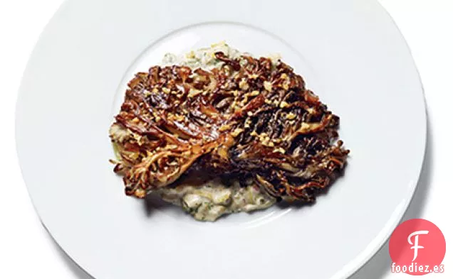 Setas Maitake Chamuscadas