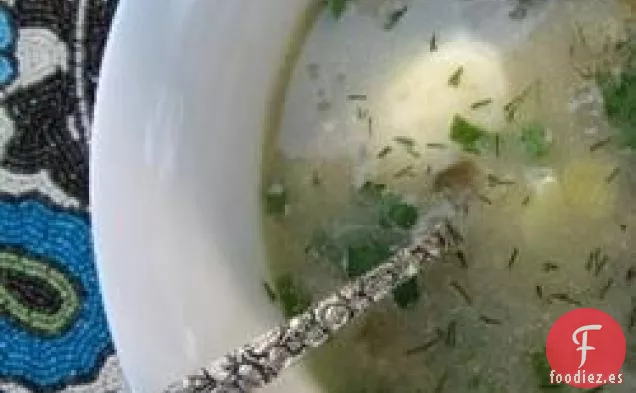 Sopa de Remolacha de Verduras de Primavera