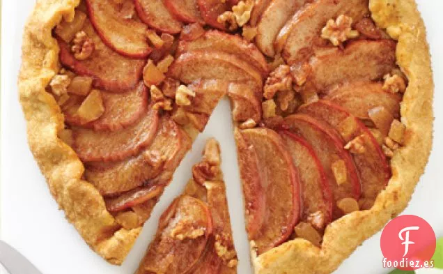 Galette de Manzana, Nuez y Jengibre