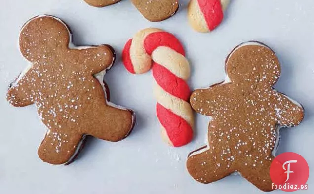 Sándwiches de Galletas de Jengibre