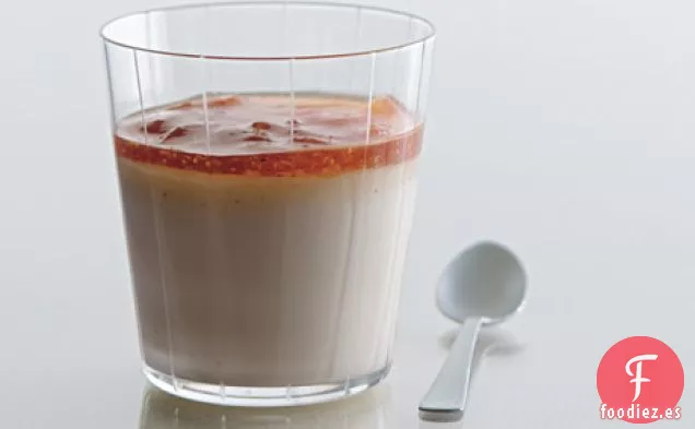 Budín de Vainilla de Higo Brandy