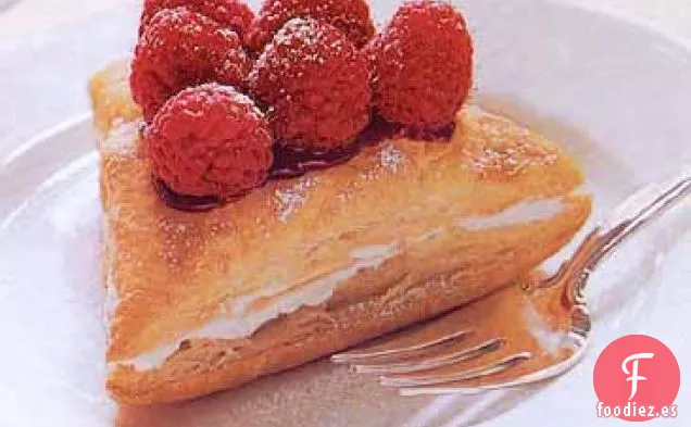 Bollos de Bayas con Crema de Moscatel de Naranja
