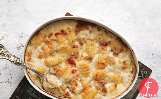 Ñoquis Gratinados con Dolce de Gorgonzola