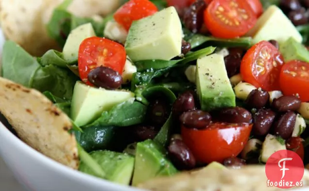 Receta de Ensalada de Espinacas Mexicanas