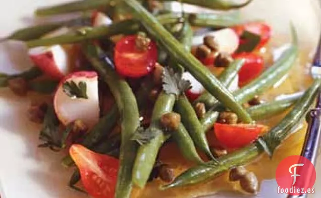 Ensalada de Patata, Judías Verdes y Tomate Cherry