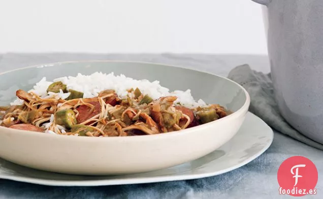 Gumbo de Pollo y Salchicha