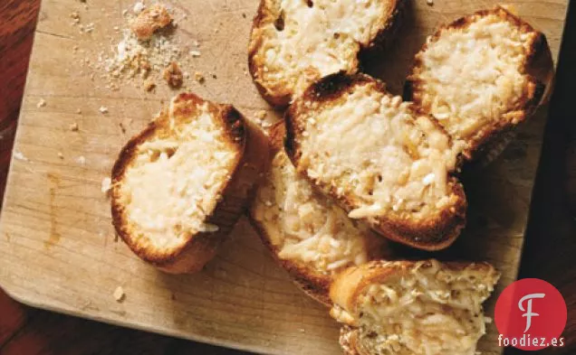 Tostadas de Parmesano