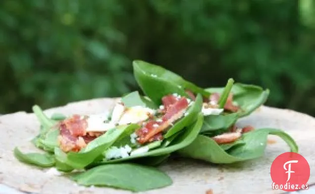 Envoltura de Ensalada de Espinacas