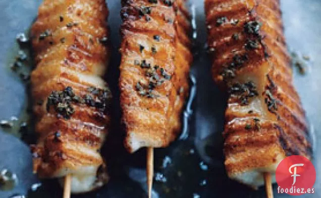 Queso Blanco a la Parrilla con Aceite de Orégano