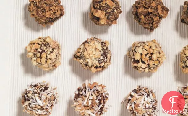 Bocados de Plátano Congelados Bañados en Chocolate