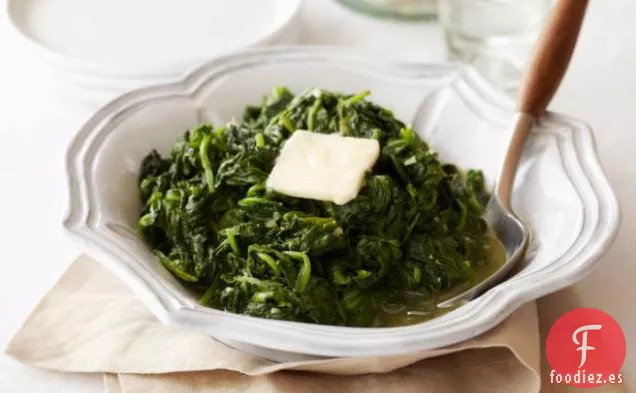 Espinacas Salteadas con Ajo