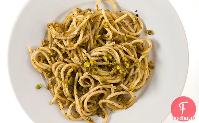 Pasta con Pesto de Pistacho