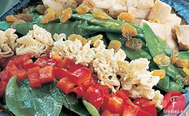 Ensalada de Espinacas Asiáticas