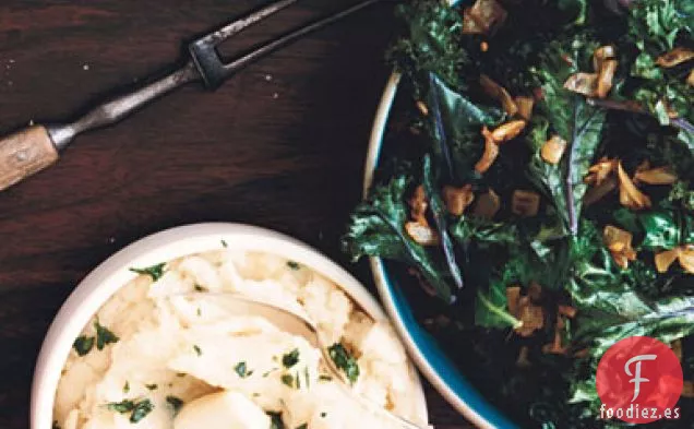 Puré Grueso de Alcachofa de Jerusalén y Patata