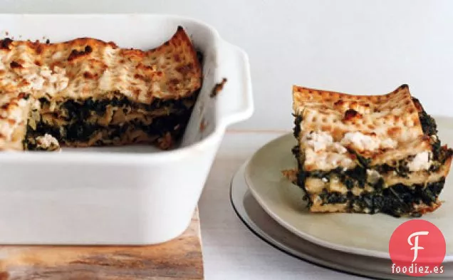 Pastel de Espinacas y Matzoh