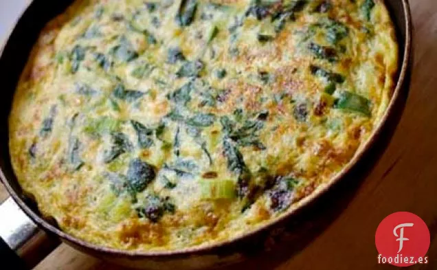 Frittata de Espinacas y Ricotta Sencilla