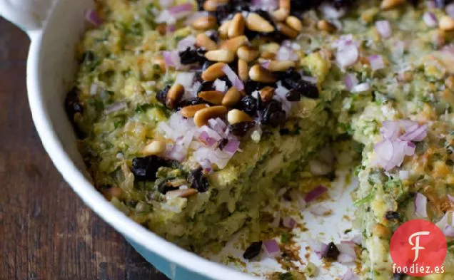 Receta de Arroz Gratinado de Espinacas