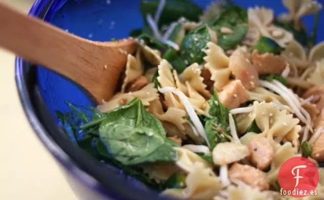 Ensalada de Espinacas Asiáticas