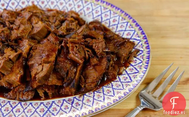 Falda de Barbacoa de Miel de Cocción Lenta