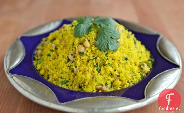 Cuscús de Azafrán a Limón