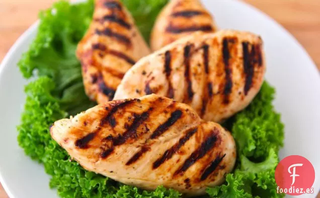 Pollo A la Parrilla con Lima y Piña