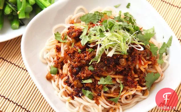 Fideos Veganos Dan Dan