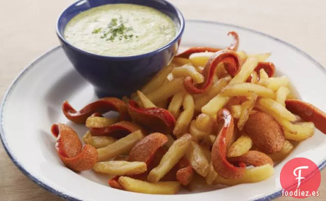 Salsa Peruana Verde (también conocida como Salsa Aji Amarillo)