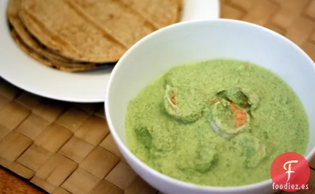Cena Esta noche: Camarones en Pipian (Camarones en Salsa de Semillas de Calabaza)