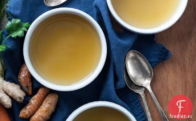 Caldo de Verduras Restaurador / Una Sopa Nutritiva y Limpiadora
