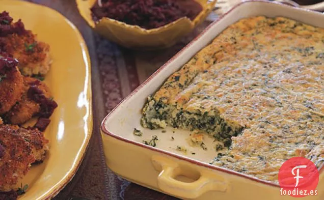 Sémola Y Espinacas Gratinadas