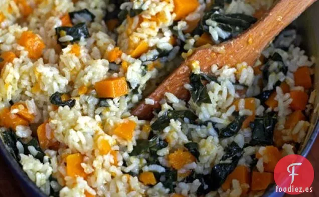 Cena de Esta Noche: Risotto al Horno de Calabaza