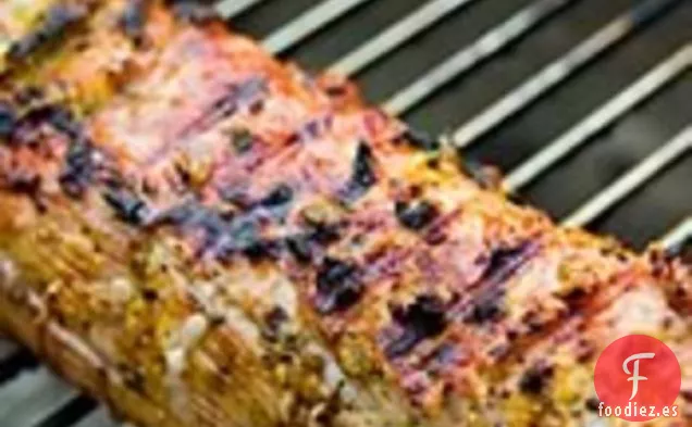 Asar a la Parrilla el Día de la Madre: Lomo de Cerdo Frotado de Naranja, Salvia y Ajo