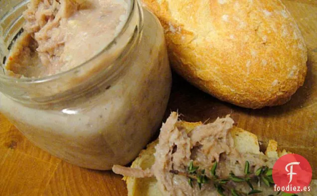 Cocinar el Libro: Rillettes de Paletilla de Cerdo