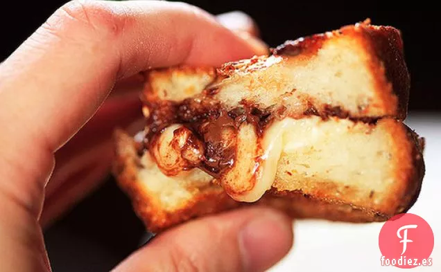 Queso Brie y Nutella a la Parrilla