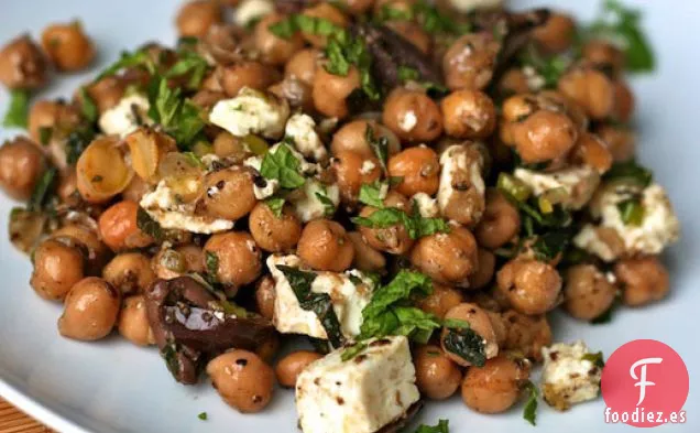 Ensalada de Garbanzos con Vinagreta de Comino