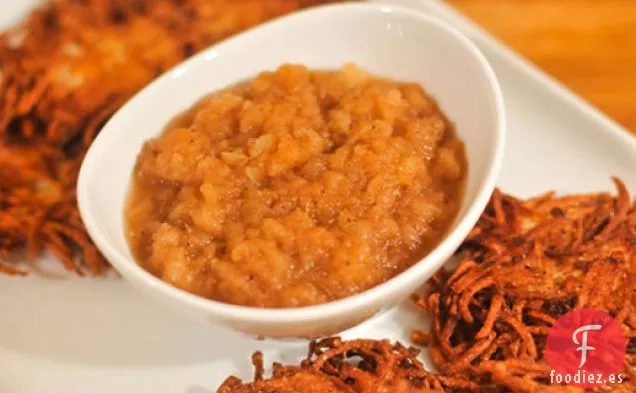 Compota de Manzana con Mantequilla Marrón y Canela