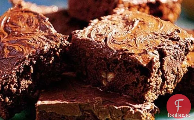Brownies Glaseados con Chocolate