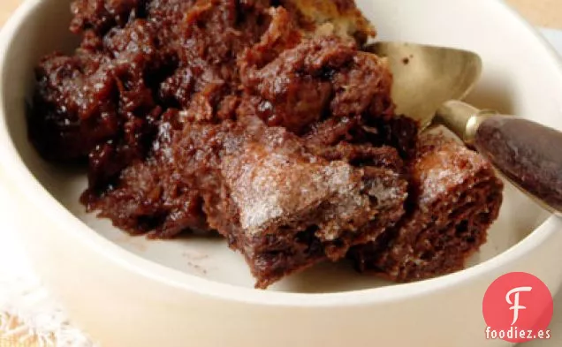 Budín de Pan con Chocolate y Canela