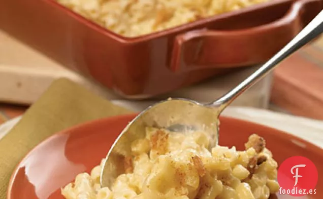 Macarrones Cremosos de Cuatro Quesos