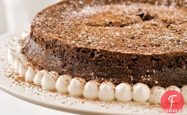 Tarta de Chocolate Negro y Bourbon