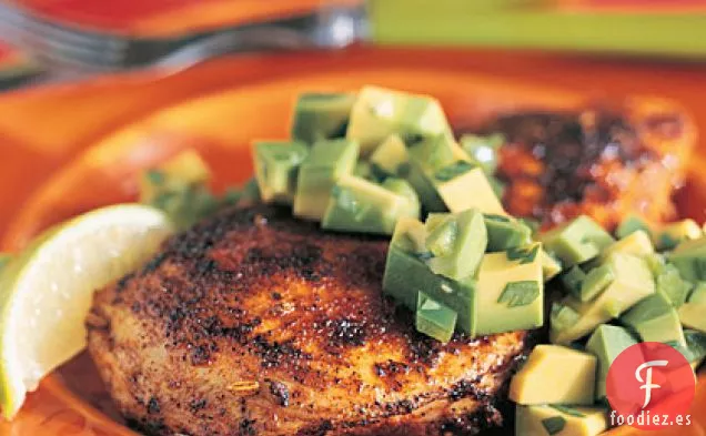 Pollo a la Brasa con Aguacate
