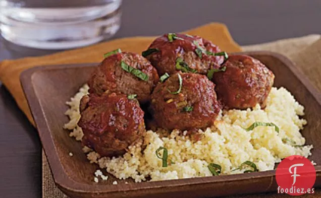 Albóndigas con Salsa Chutney
