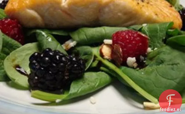 Ensalada de Espinacas y Arándanos