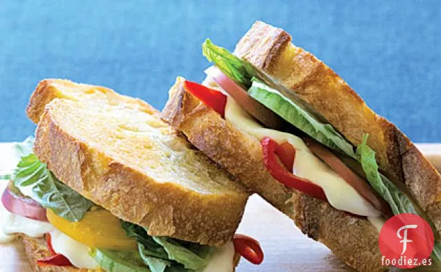 Sándwiches Caprese a la Parrilla