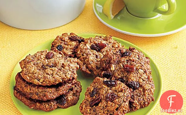 Galletas de Avena con Pasas de Uva Dobles