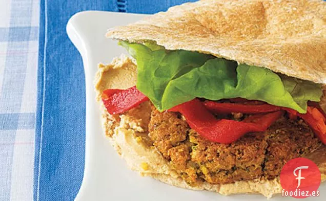 Pita de Falafel con Salsa Tahini